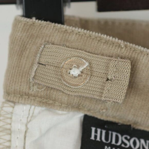Hudson Jeans Girls Size 10 Tan Corduroy Adjustable Waist Skinny Jeans - Picture 8 of 11